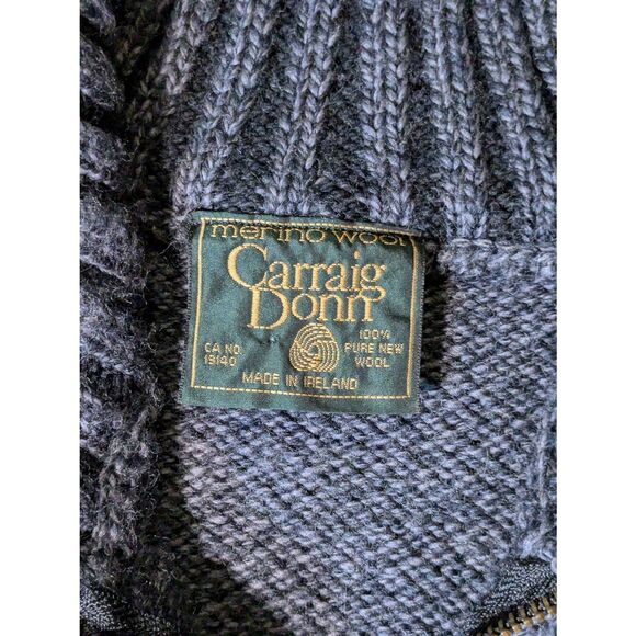 Carriage Donn pure Irish wool sweater. Size L - Picture 8 of 8